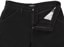 Passport Workers Club Shorts - washed black - open