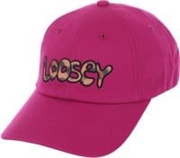 Loosey Jaguar Logo Strapback Hat - magenta
