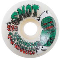 Snot Snellings Big Ghoulies Skateboard Wheels - glow in the dark (99a)
