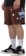 HUF All Star Basketball Shorts - brown - model