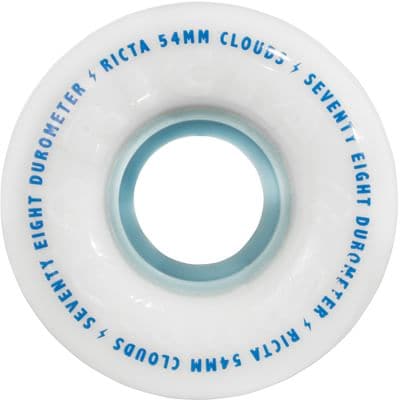 Ricta Cloud Cruiser Skateboard Wheels - white/blue (78a) - view large