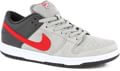 Nike SB Dunk Low Pro SB Skate Shoes - medium grey/anthracite/university red