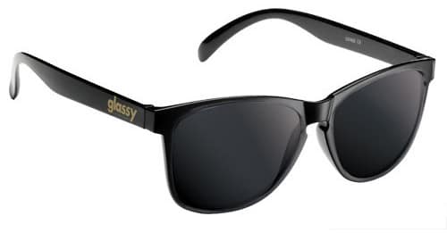 Glassy Deric Polarized Sunglasses - black/black polarized lens - view large