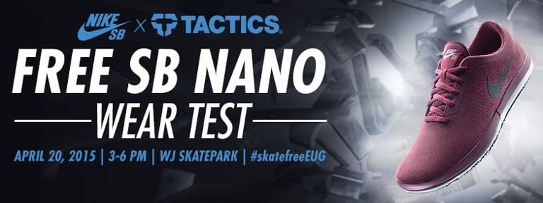 Nike SB Skate Free Nano Wear Test at WJ Skate Park + Urban Plaza