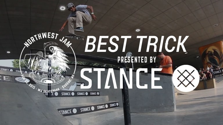 2015 Northwest Jam Best Trick Presented by Stance