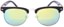 Happy Hour Bryan Herman G2 Sunglasses - gloss black/gold mirror lens - front