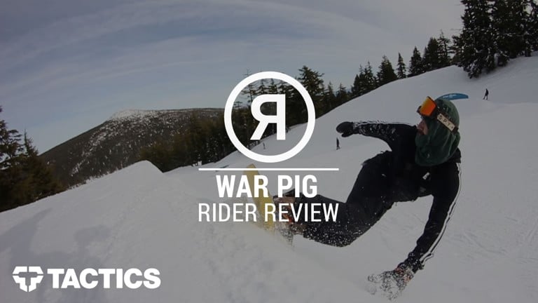 Ride Warpig 2017 Snowboard - Wear Test & Review