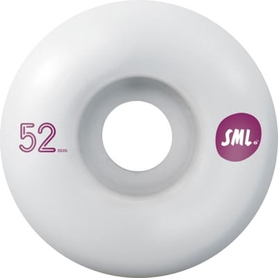 Sml. Grocery Bag II V-Cut Skateboard Wheels - white/purple (99a) - view large