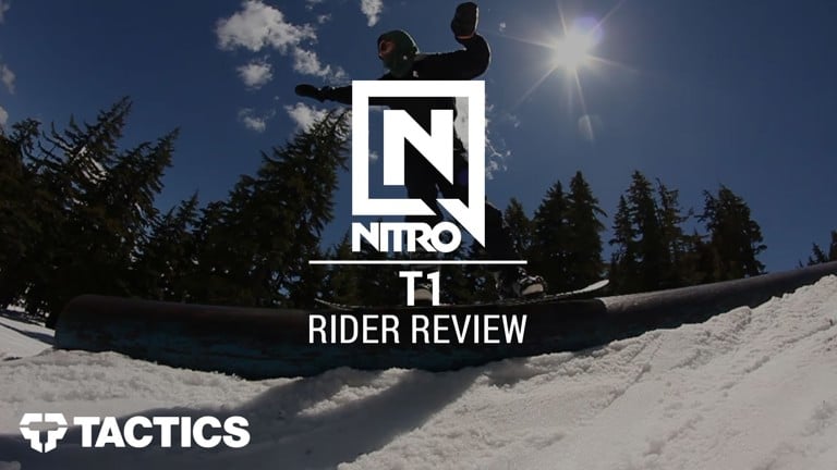 Nitro T1 2017 Snowboard - Wear Test & Review