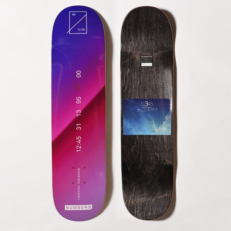 Numbers Edition Skateboards est 1245