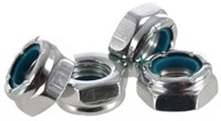 Modus Axle Nuts (Set Of 4) - silver