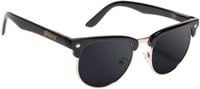 Glassy Morrison Polarized Sunglasses - black/gold polarized lens