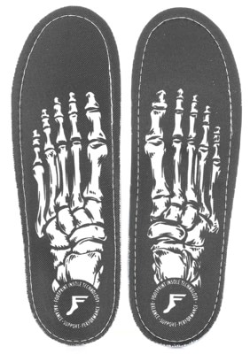 Footprint Kingfoam Orthotics 6mm Insoles - skeleton black - view large