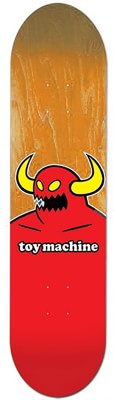 Toy Machine Monster 8.5 Skateboard Deck - orange - view large