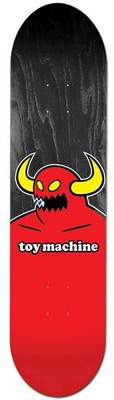 Toy Machine Monster 8.5 Skateboard Deck - black - view large