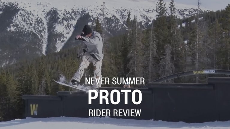 Never Summer Proto Type Two 2019 Snowboard Rider Review