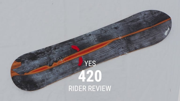 YES 420 2019 Snowboard Rider Review