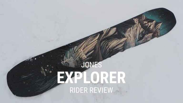 Jones Explorer 2019 Snowboard Rider Review