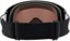 Oakley Flight Deck M Goggles - matte black/prizm black iridium lens - reverse