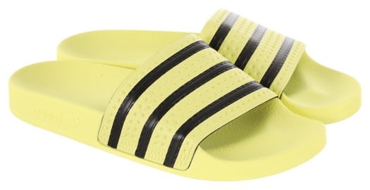 Adidas Women's Originals Adilette W Slide Sandals - ice yellow/ice yellow/core black - view large
