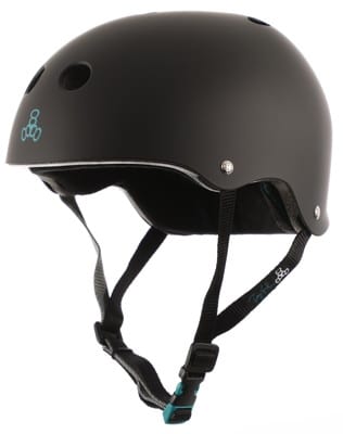 Triple Eight Tony Hawk THE Certified Sweatsaver Skate Helmet - black rubber - view large