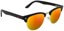 Glassy Attach Premium Polarized Sunglasses - matte black/red mirror polarized lens