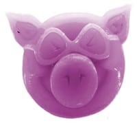 Pig Pig Head Wax - purple
