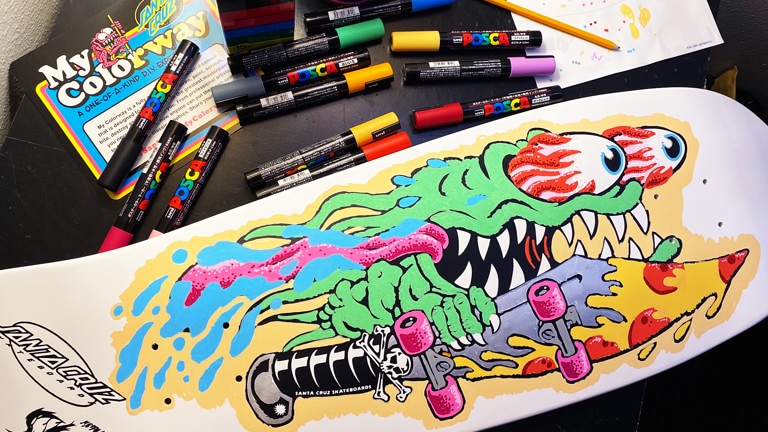 Santa Cruz "My Colorway" Decks | Q & A with Artist Kyle Bunga