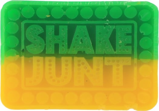 Shake Junt Box Logo Wax - yellow/green - view large