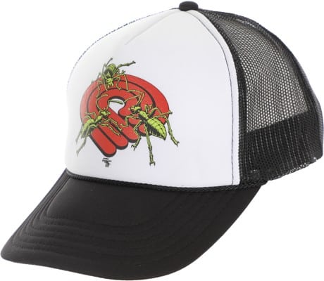 Powell Peralta Ants Trucker Hat - white/black - view large