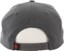 Powell Peralta Winged Ripper Snapback Hat - charcoal - reverse