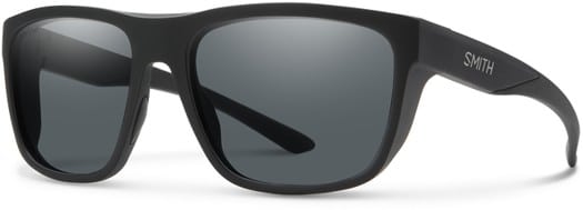 Smith Barra Polarized Sunglasses - matte black/gray polarized lens - view large