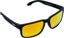 Dang Shades All Terrain Polarized Sunglasses - matte black/fire mirror polarized lens - side