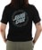 Santa Cruz Women's Hollow Ringed Dot T-Shirt - black - reverse