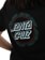 Santa Cruz Women's Hollow Ringed Dot T-Shirt - black - reverse detail