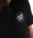 Santa Cruz Women's Hollow Ringed Dot T-Shirt - black - front detail