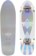 Dusters Cazh Cosmic 29.5" Complete Cruiser Skateboard - white