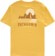 Patagonia Tube View Organic T-Shirt - mountain yellow - reverse