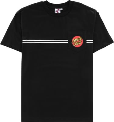 Santa Cruz Dot Pocket T-Shirt - black - view large
