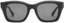 Von Zipper Juke Sunglasses - black satin/grey lens - front