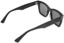 Von Zipper Juke Sunglasses - black satin/grey lens - reverse