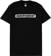 Independent Bar Logo T-Shirt - black