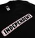 Independent Bar Logo T-Shirt - black - front detail