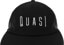 Quasi PE Snapback Hat - black - front
