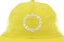 Quasi Trax Snapback Hat - hot yellow - front detail