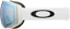 Oakley Flight Deck M Goggles - matte white/prizm sapphire iridium lens - side