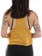 Protect Our Winters Women's POW Stacked Logo Racerback Cropped Tank - heather mustard - reverse