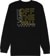 Vans Off The Wall Classic Outlined L/S T-Shirt - black - reverse