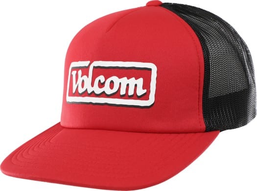 Volcom Axwell Trucker Hat - ribbon red - view large