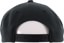 Brixton Linwood C MP Snapback Hat - black - reverse